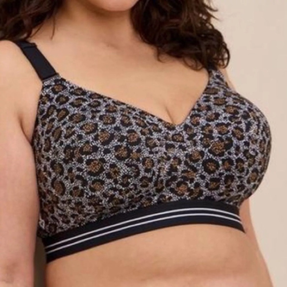 Torrid Leopard Print Women's Sports Bra NWT